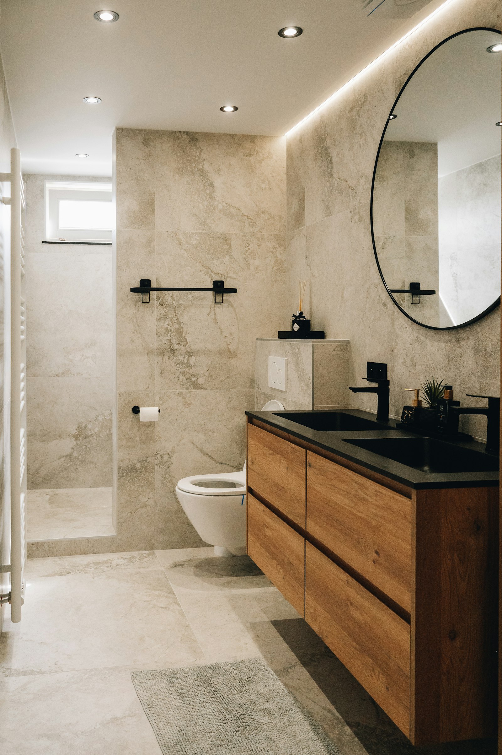 Salle de bain après rénovation complète